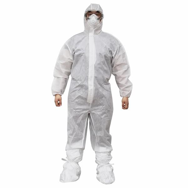 无纺布PP防护服白色